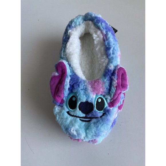 Disney Shoes Disney Stitch Fuzzy Babba Grip Slipper Socks Womens Sz